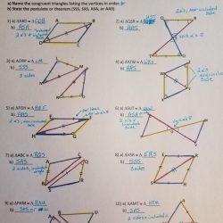 Triangle congruence review maze answer key