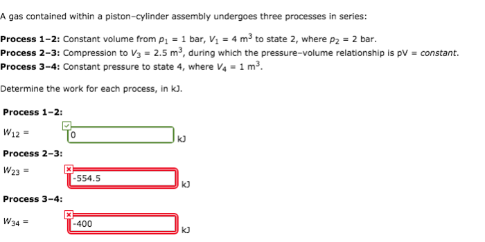 Contained piston within undergoes homeworklib